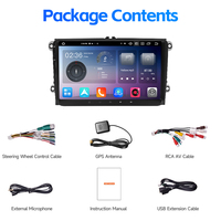 Autoradio Android 2 DIN Autoradio Modèle DSP GPS Stéréo Vidéo Pour Volkswagen 4 + 64/8 + 128 Lecteur DVD de voiture POLO/VW/Tiguan/Passat