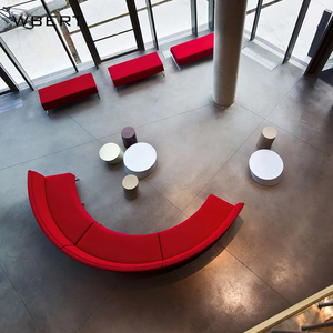WBERT-Sofá de forma personalizada para uso comercial, áreas de espera circulares, tiendas de ropa, salones de belleza, centros comerciales, estudios, bares, KTVs - Product Image 6
