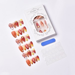 Uñas Postizas 3D con Pegamento <span class=keywords><strong>para</strong></span> Mujer, Nuevo Estilo, Precio con Descuento Especial, Nueva Moda, Marca Privada - Product Image 2
