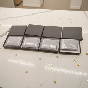 กระเป๋าสตางค์แบบหนีบป้องกันการโจรกรรม Boshiho Business ขนาดเล็ก ดีไซน์เฉพาะตัว พร้อมช่องใส่บัตรแบบป๊อปอัพ ป้องกัน RFID  วัสดุหนังแท้ - Product Image 3