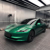 Film de protection de carrosserie de luxe de haute qualité, couleur vert jade métallique, PPF TPU 7,5 mil, auto-réparateur, anti-rayures, UV 99%, IR 90%