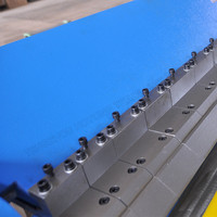 W1.2x1220 Plieuse à frein à main pour tôle Cintreuse manuelle de casseroles et de boîtes