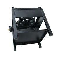 Réchaud à gaz GPL robuste à brûleur unique en fonte, 2 boutons, pour la restauration, le camping, les fêtes en extérieur, l'hôtellerie, facile à poser sur table