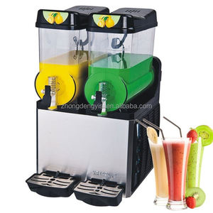 Máquina de granizados de margarita de doble tanque, apta para hoteles, con motor de cobre, para la industria agrícola y el alcohol - Product Image 3