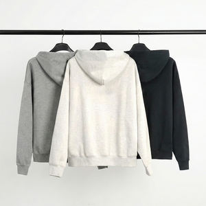 Sudadera con Capucha Extra Grande de Forro Polar de Algodón Ecológico para Invierno, Sudadera con Logo Personalizado en 3D para Hombre, Tallas Grandes - Product Image 2