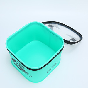 Fishing Tackle Storage Box Plastic Multi Purpose With <b>Top</b> Handle For Platform Raft Fishing Accessory Tool Bag - Product Image 4