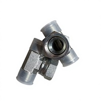 Raccord hydraulique droit sur mesure multi-spécifications en acier au carbone et acier inoxydable, adaptateur scellé