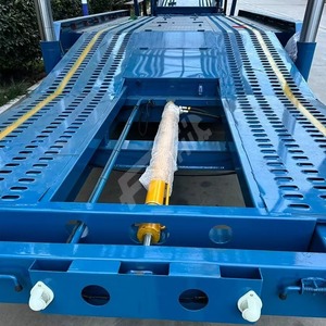 Semi-remorque <span class=keywords><strong>porte</strong></span>-voitures à double étage de qualité supérieure, 2 essieux, levage hydraulique, pour le transport de 6 à 8 voitures - Product Image 5