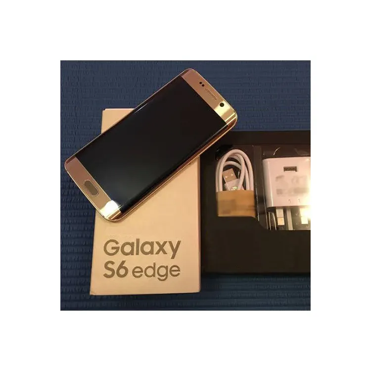 High Quality Used Phones Brand Used Second Hand Mobile Phone Mobiles Original USA for Samsung S6 Edge