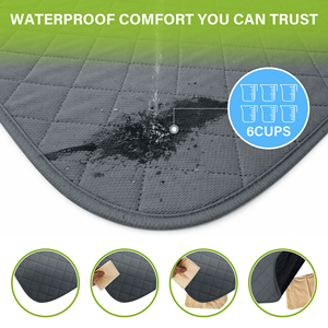 <b>Waterproof</b> Washable <b>Bed</b> <b>Protector</b> Mat Reusable Seat Pad for Daily Use - Product Image 2