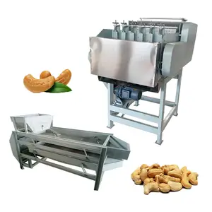 Small Scale Cashew Karnel Peeler Cashew Nut Shell Extract Cashew Nut Processing Machine