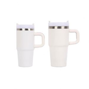 <b>Kids</b> Stainless Steel 14oz Insulated Drinking Tumbler with Straw Handle Portable Vacuum Travel Cup - Product Image 1