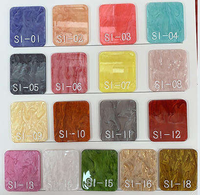Feuille de plastique transparente en celluloid 2 mm, feuilles de celluloid noires pour instruments