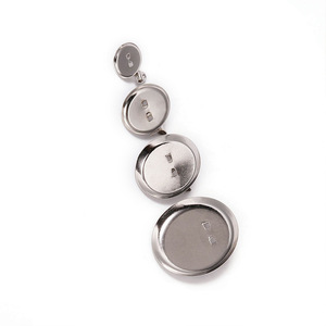 Épingles à broche rondes en métal, lot de 1000, épingles de sûreté, base en perles, accessoires de bijoux DIY pour la fabrication de bracelets - Product Image 3