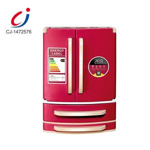 Frigorifero simulazione cucina <span class=keywords><strong>giocattolo</strong></span> frigoriferi giocattoli elettrodomestici doppia porta cucina mini frigorifero <span class=keywords><strong>giocattolo</strong></span> con musica leggera - Product Image 2