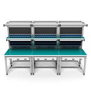 Anti-Static Workbench Aluminum Profile 6063 Anodizing Industrial Laboratory Furniture With Drawer Foshan - Product Image 5
