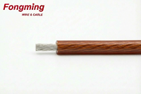 Fil isolé PEEK haute température 250°C, 24AWG-10AWG, 300V, résistant aux radiations et à l'abrasion, pour chauffage, directement de l'usine