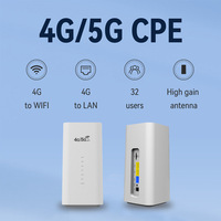 Routeur débloqué 4G LTE Tri-Band CPF101-5M avec 3 ports Ethernet et 4 antennes intégrées, point d'accès Wi-Fi sans fil de qualité professionnelle