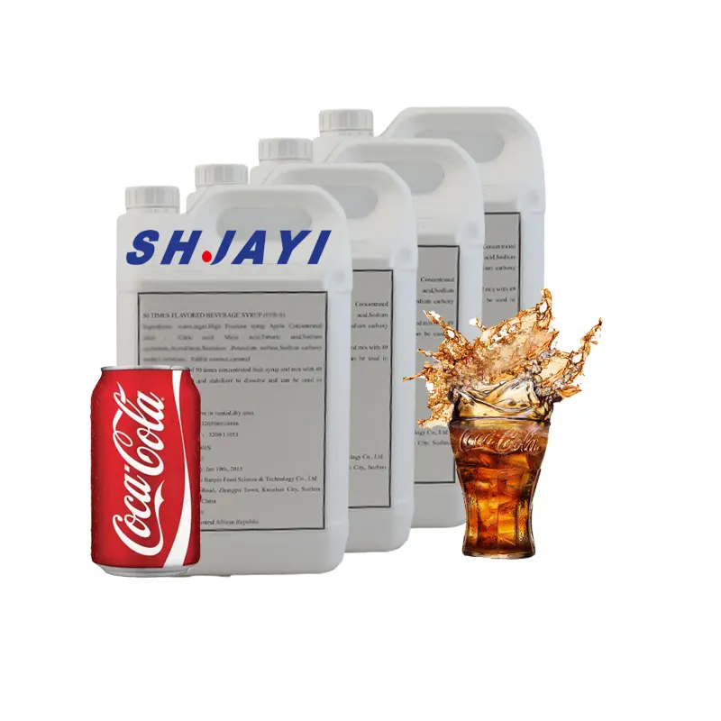 2024 Новый 50 раз SHJAYI концентрат CSD cola сироп COLA cola вкус cola безалкогольные напитки