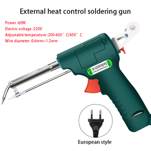 <span class=keywords><strong>Pistola</strong></span> <span class=keywords><strong>de</strong></span> Soldar con Control <span class=keywords><strong>de</strong></span> <span class=keywords><strong>Calor</strong></span> Externo <span class=keywords><strong>de</strong></span> 220V/110V 60W/80W, Opciones <span class=keywords><strong>de</strong></span> Enchufe Estadounidense/Europeo/Chino - Product Image 3