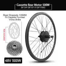 Полный двигатель Kit1500w 2000 Вт 3000 Вт велосипед 5 кВт велосипедный Электрический велосипед полный комплект для преобразования электровелосипеда с зарядным устройством - Product Image 5