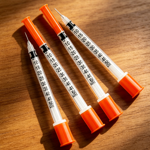 Seringues à insuline 1 ml, aiguilles à insuline 31G 8 mm, seringues U100 1cc avec aiguilles 31G 5/16 (8 mm) pour soins vétérinaires - Product Image 6