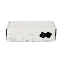 Boîte en carton ondulé colorée personnalisée pour emballage de masques cosmétiques et vêtements, personnalisation de la boîte en carton, impression couleur