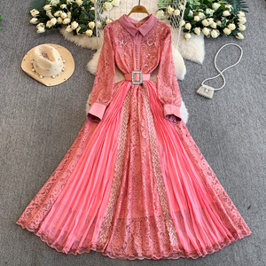 lady polly dresses Leading Lady Sweetheart Maxi Dress | Red Floral Burnout | Womens