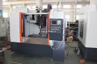Centro de Fresado Vertical VMC650 de 3 Ejes Personalizado de Fábrica, Alta Calidad, Servicio Pesado, Herramienta Automática BT40, Alta Precisión GSK