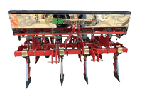 Semoir de précision à 4 rangs tout-terrain avec boîte de vitesses principale multifonctionnelle pour semis de maïs et d'arachides, suspension 3 points pour tracteur