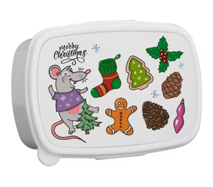 Multicolor Plastic Blank Boxes Kids Bento Sublimation <b>Lunch</b> Box - Product Image 4