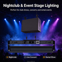 Système d'éclairage de scène cinétique professionnel, barre lumineuse à LED à pixels motorisée avec treuil de levage, contrôlée par DMX pour les clubs