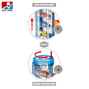 Set <span class=keywords><strong>Giocattolo</strong></span> Educativo per Bambini con <span class=keywords><strong>Garage</strong></span> e Parcheggio in Plastica con Ascensore Cittadino Assemblabile - Product Image 2