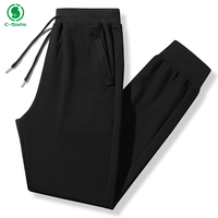 Pantalon de survêtement sport pour homme grande taille, coupe droite, style chino minimaliste, respirant et polyvalent, idéal pour le printemps et l'automne, pour les activités décontractées en extérieur