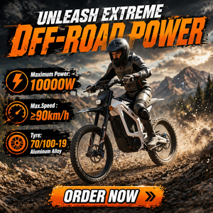 SS-8.0 Moto tout-terrain en aluminium pour adultes 72V Motocross Off Road Motor Cross Motorbike - Product Image 1