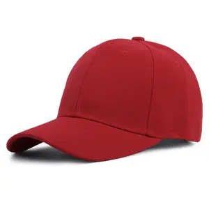 Custom Design Logo 3D Embroidery Hat 25 Color Blank Gorras Plain Sport Plain Hat
