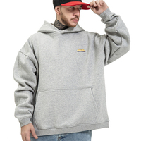 Ropa Urbana de Alta Calidad, Personalizable con Impresión Gráfica DTG, Sudaderas con Capucha de Felpa de Corte Holgado para Hombre