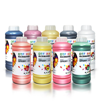 Harga Pabrik Premium 1000ML Tinta DTF Putih Berbasis Air untuk Pencetakan Digital pada Kain Tekstil, Tinta DTF untuk Transfer Roll Film PET Printer