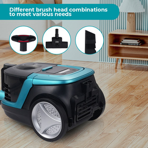 Aspiradora en formato canister Winning Star de 2500W para limpieza en seco de pisos, con pedal y control remoto para uso doméstico. - Product Image 3