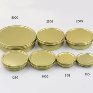 Boîtes en métal dorées personnalisées de qualité alimentaire, très demandées, pour le stockage - Product Image 5