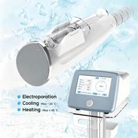 Novedad: Máquina de Electroporación Facial Fría y Caliente para Lifting Facial, Restauración de la Salud de la Piel, Cultivo de Belleza y Reducción de Líneas Finas