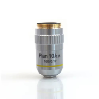 BOSSQING Biological Flat-Field Finite Distance Achromatic Objectives Flower-Patterned Design 20.32mm RMS Parfocal OEM