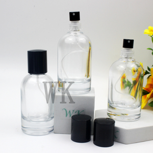 Envase de Perfume de Vidrio Cuadrado/Redondo de 50ml/100ml con Tapa - Product Image 3