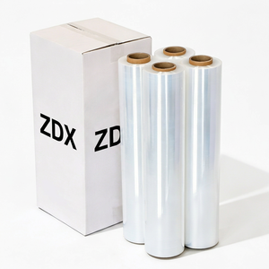 500mm×300m×12μm LLDPE Hand <b>Stretch</b> <b>Wrap</b> Film 6 Rolls/Box <b>Stretch</b> Film Manufacturer - Product Image 2