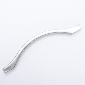 H-2068 <b>Bow</b>-shaped Cabinet Handle Alloy Plated Minimalist Design For Furniture Drawer Wall Cabinet <b>Pull</b> 40g50g - Product Image 1