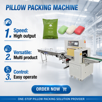 Petite machine d'emballage automatique de sachets de savon solide et liquide pour les petites entreprises de fabrication de savon avec imprimante de date