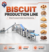 Ligne de production de biscuits clé en main, équipement de fabrication de biscuits de petite à grande capacité