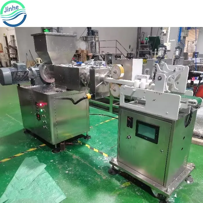 Industrial complete bath bar 100kg soap making machine automatic toilet laundry soap production line