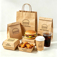 Emballages alimentaires jetables à emporter, boîtes à hamburgers, boîtes à frites personnalisées, boîtes de restauration rapide, boîtes à nuggets, boîtes à poulet frit