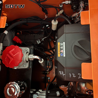 Pengiriman Gratis Loader Skid Steer Kecil Murah EPA/EURO 5 Diesel Mini Skid Steer Loader Gaya Penggerak Crawler Mini Wheel Loader